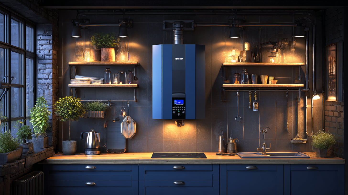 A radiator valve being adjusted with a small wrench, with a bleed key nearby.